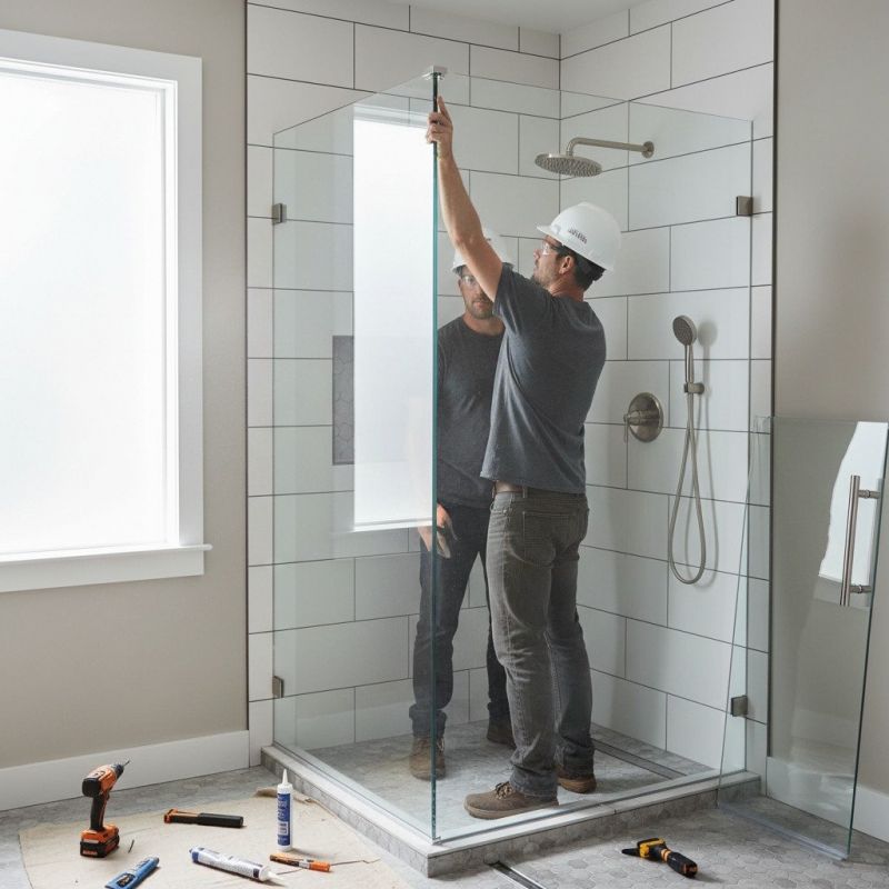 Glass Shower Door Installation in Denver, CO