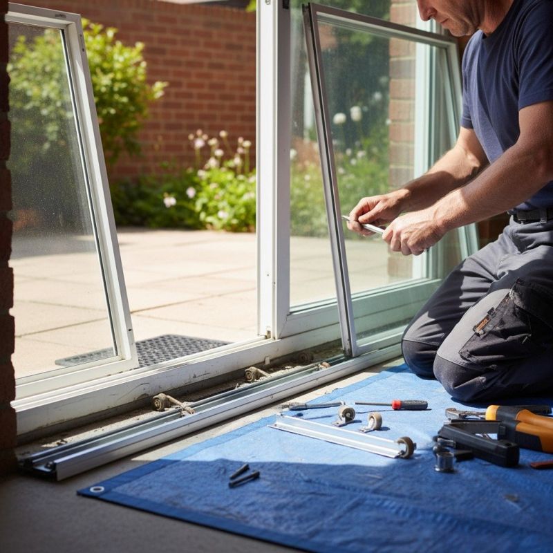 Patio Door Track Repair in Alpharetta, GA
