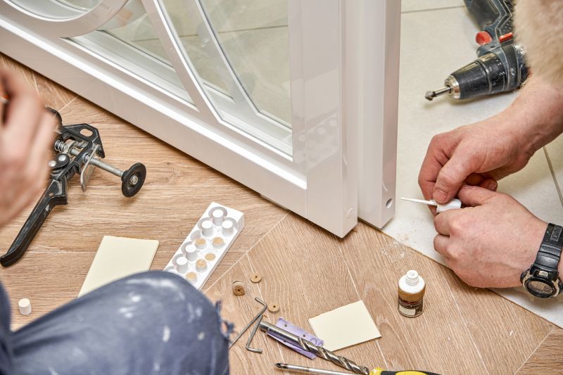 Wood Sliding Door Installation in Conroe, TX