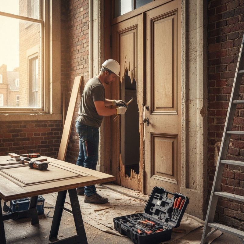 Entrance Door Repair in Kansas City, KS