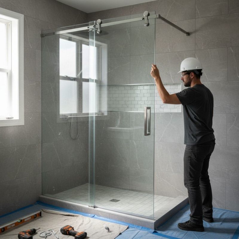 Glass Shower Door Replacement in Denver County, CO