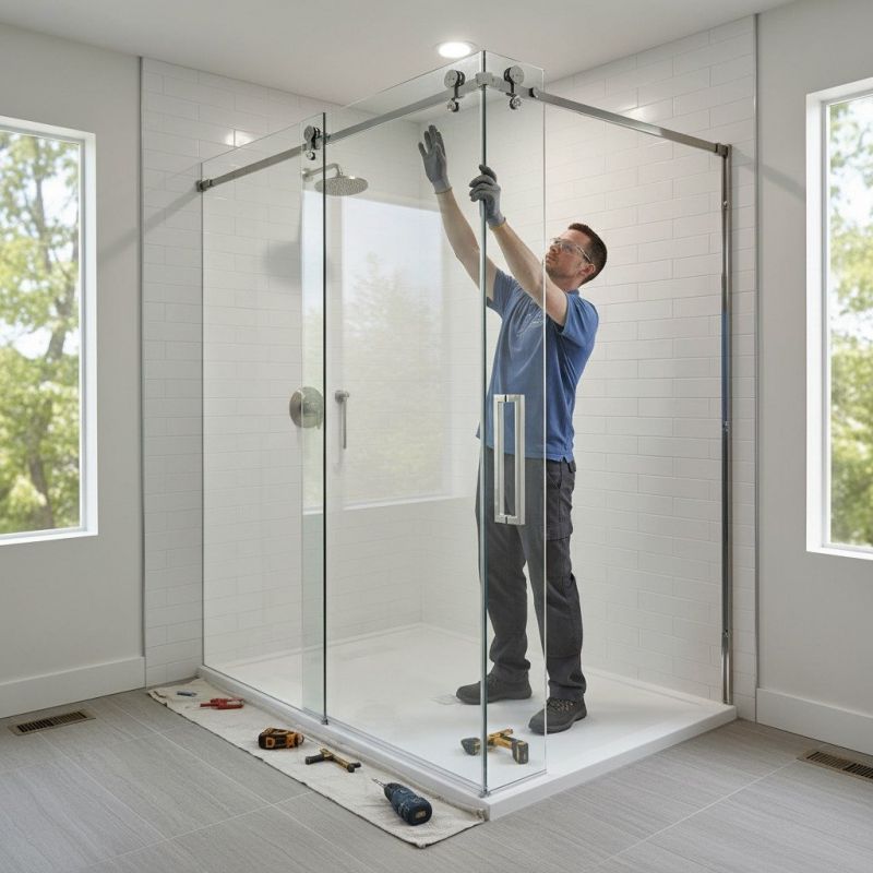 Shower Door Installation in Longmont, CO