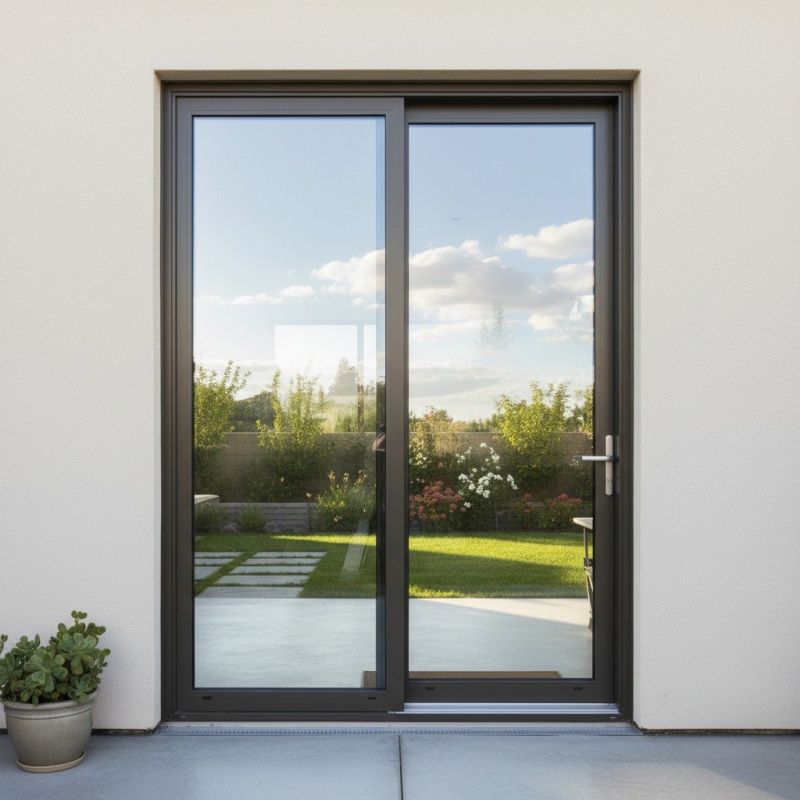 Wood Sliding Door Installation in Conroe, TX